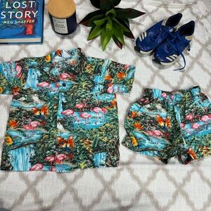 Hawaiian toddler outfit size 5